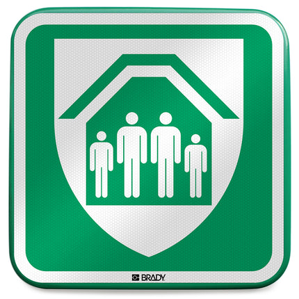 ISO Safety Sign  Protection Shelter