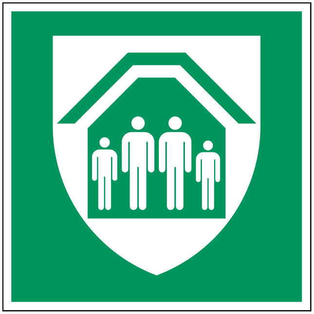 ISO Safety Sign  Protection Shelter