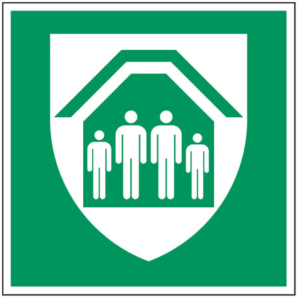 ISO Safety Sign  Protection Shelter