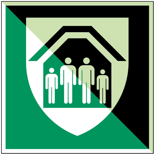ISO Safety Sign  Protection Shelter