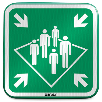 ISO Safety Sign  Shipboard assembly station