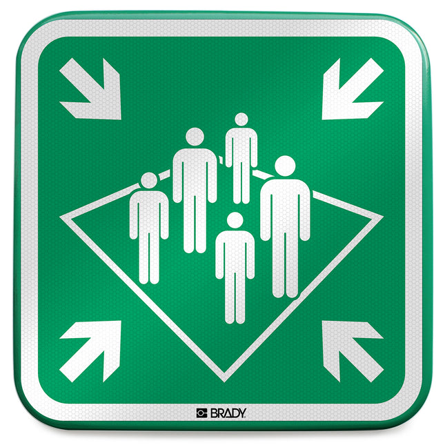 ISO Safety Sign  Shipboard assembly station