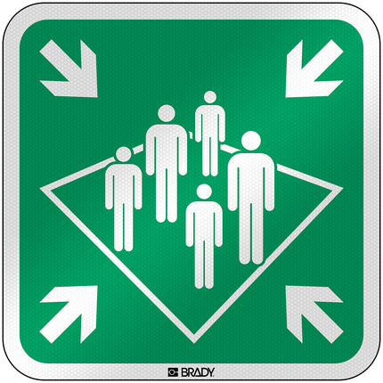 ISO Safety Sign  Shipboard assembly station