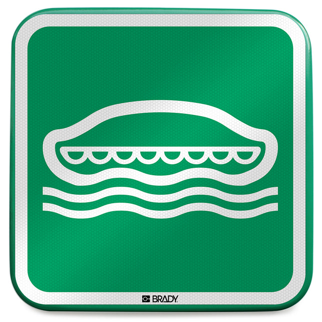 ISO Safety Sign  Lifeboat