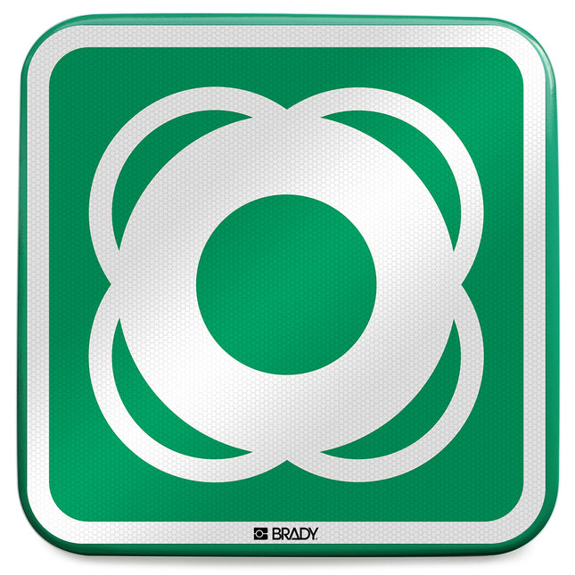 ISO Safety Sign  Lifebuoy