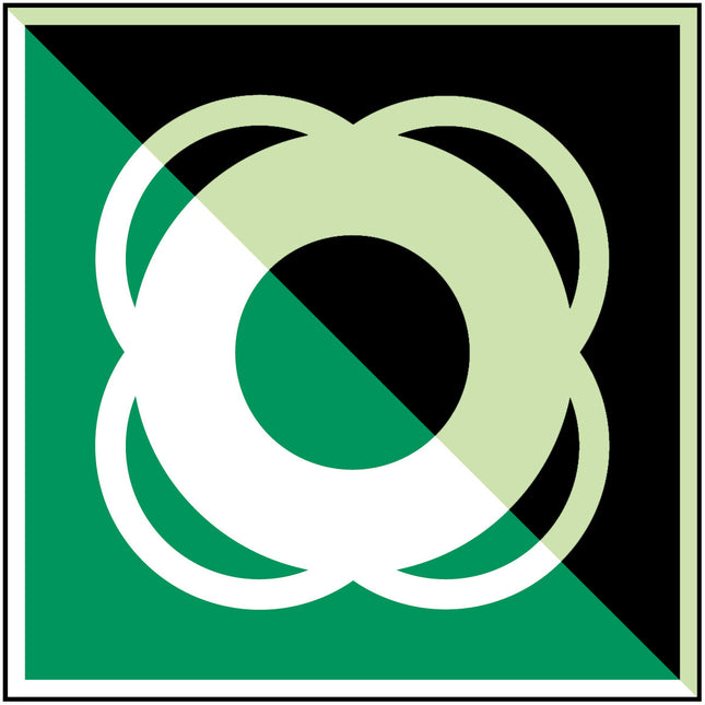 ISO Safety Sign  Lifebuoy