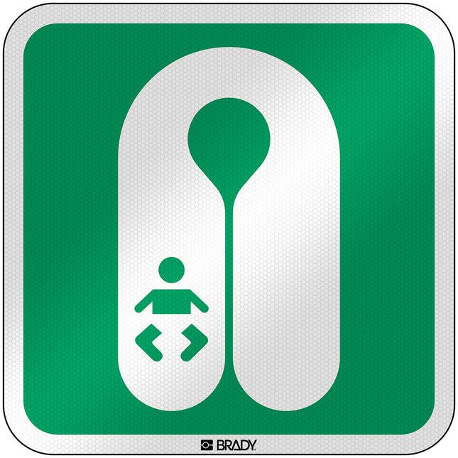 ISO Safety Sign  Infants lifejacket