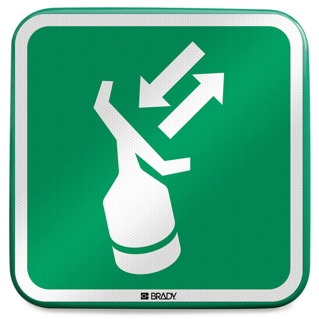 ISO Safety Sign  Search and rescue transponder
