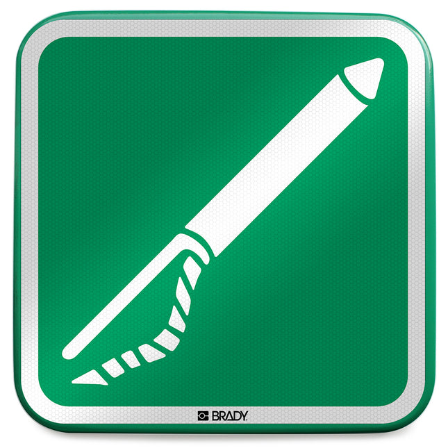 ISO Safety Sign  Linethrowing appliance