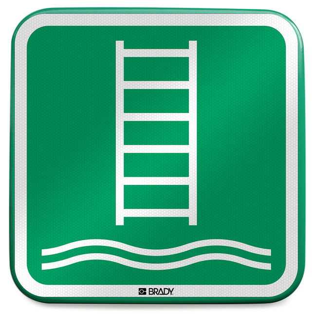 ISO Safety Sign  Embarkation ladder