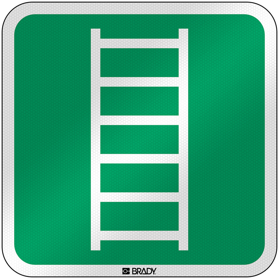 ISO Safety Sign - Escape ladder – TOOLMART