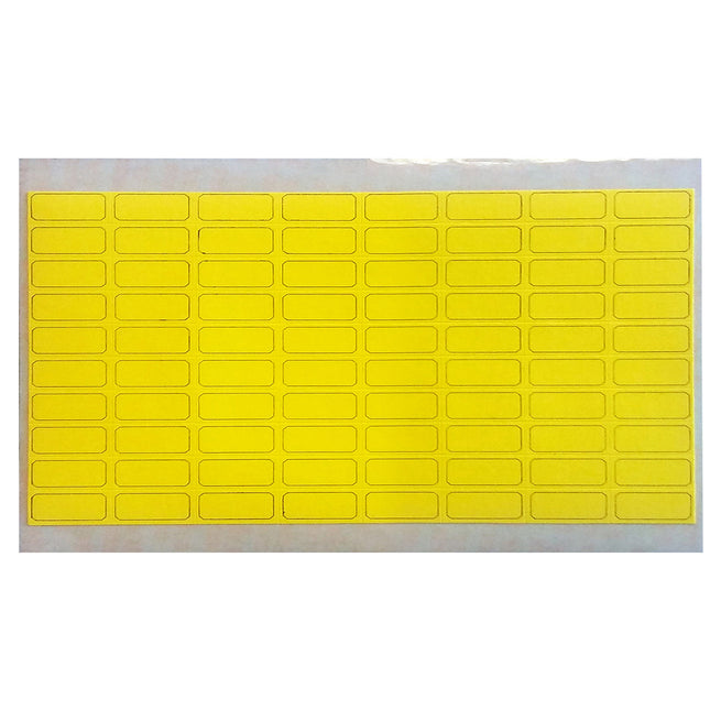 10x25mm border label sheets