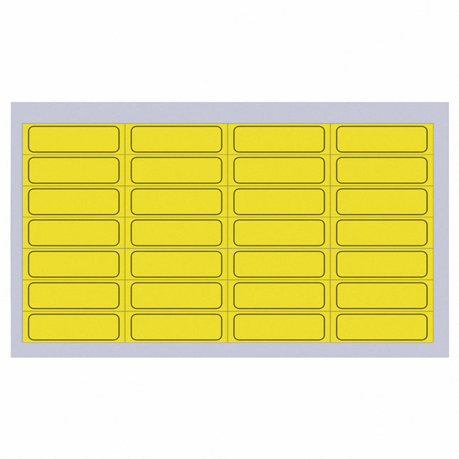 15x50mm border label sheets