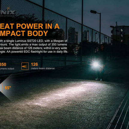 Fenix E20 V2.0 Tactical Flashlight