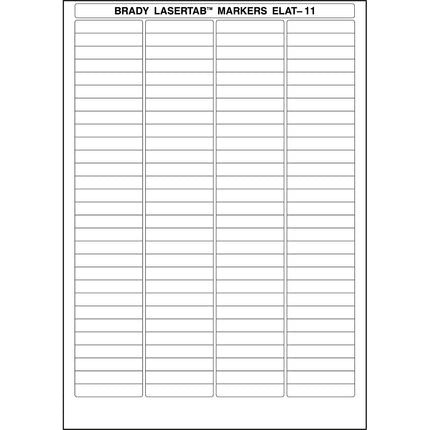 LaserTab Polyester Labels A4 Sheets