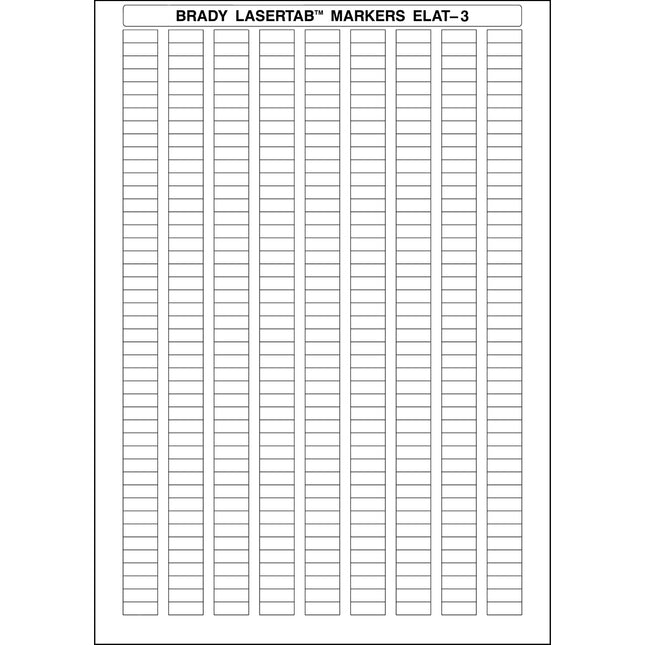 LaserTab Series Polyester Labels A4 Sheets