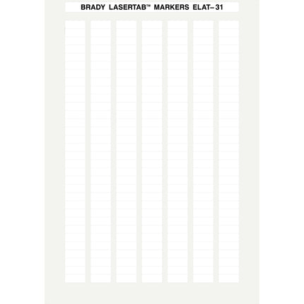 LaserTab Polyester Labels A4 Sheets