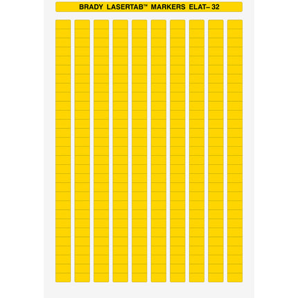 LaserTab Polyester Labels A4 Sheets