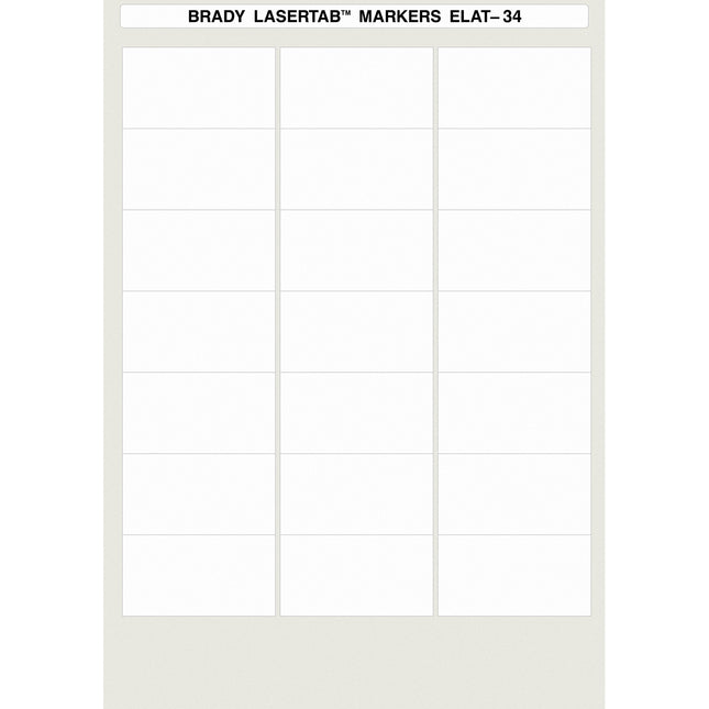 LaserTab Polyester Labels A4 Sheets