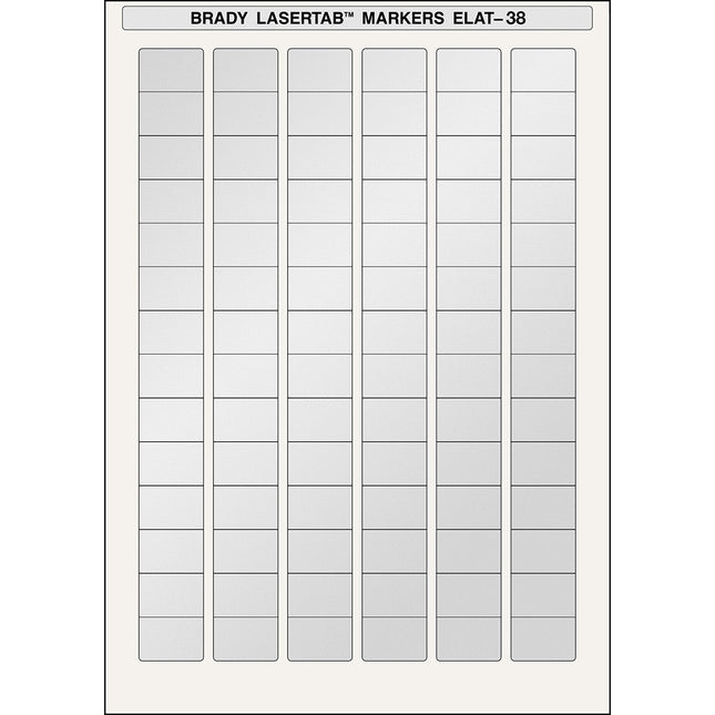 LaserTab Polyester Labels A4 Sheets