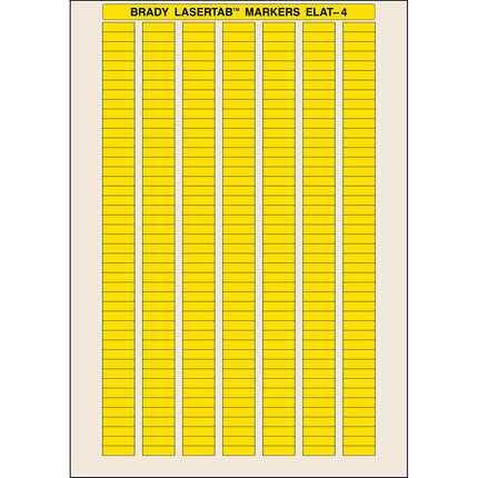 LaserTab Polyester Labels A4 Sheets