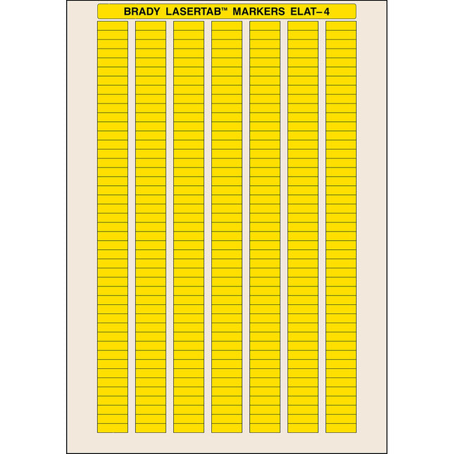 LaserTab Polyester Labels A4 Sheets