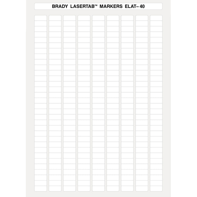 LaserTab Polyester Labels A4 Sheets