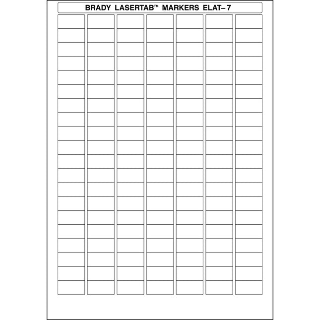 LaserTab Polyester Labels A4 Sheets
