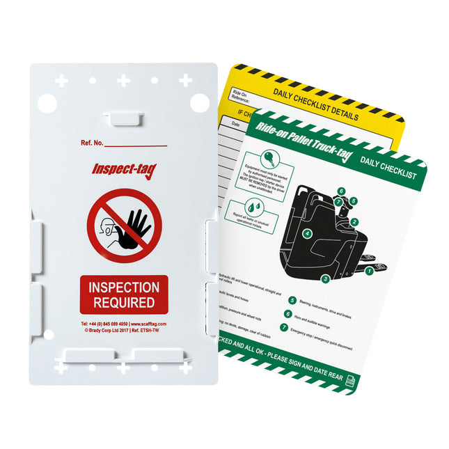 Rideon Pallet Truck Tag Kit