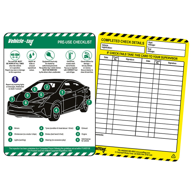 Vehicle Tag