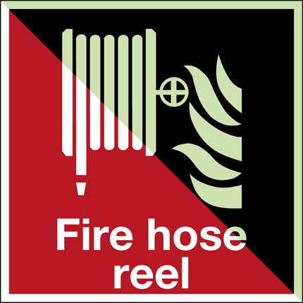 Glowinthedark safety sign
