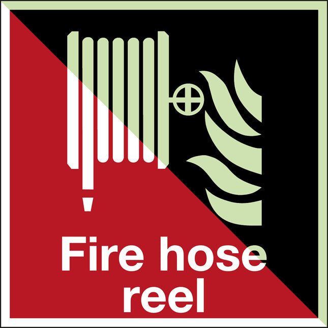 Glowinthedark safety sign