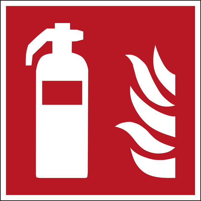 ISO Safety Sign  Fire extinguisher