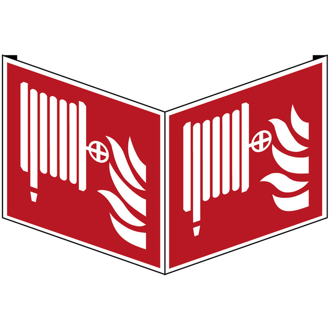 ISO Safety Sign  Fire hose reel