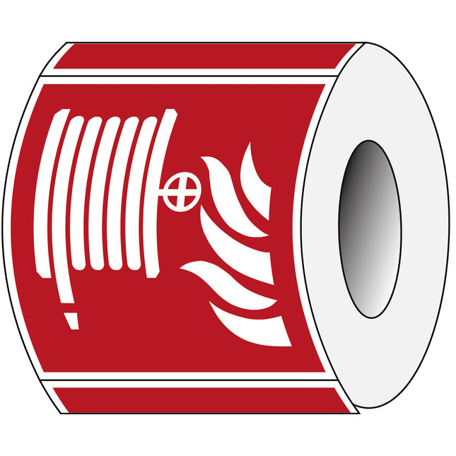 ISO Safety Sign  Fire hose reel