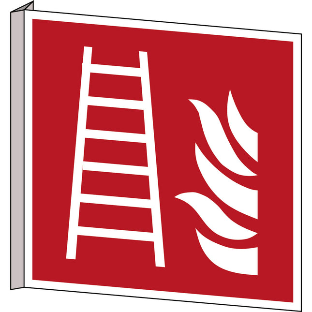 ISO Safety Sign  Fire ladder