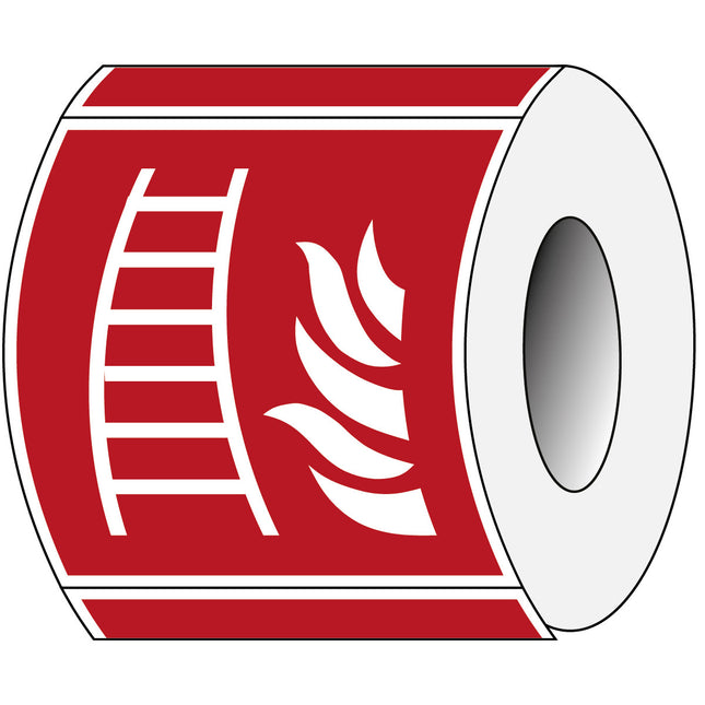 ISO Safety Sign  Fire ladder