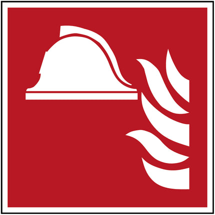 ISO Safety Sign  Collection of firefighting equipment