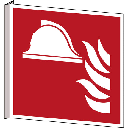 ISO Safety Sign  Collection of firefighting equipment