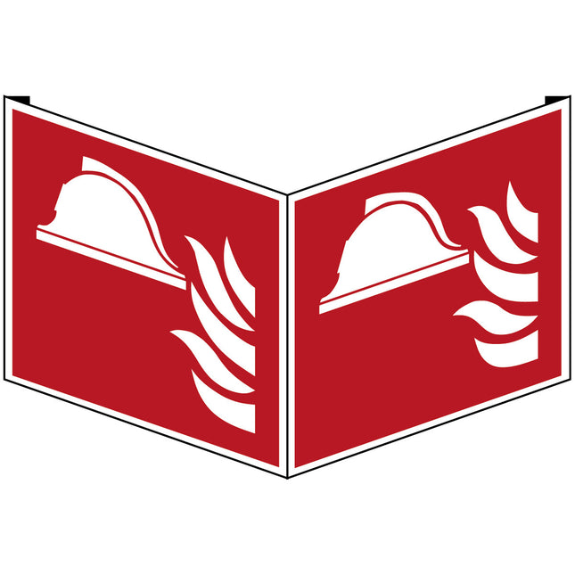 ISO Safety Sign  Collection of firefighting equipment