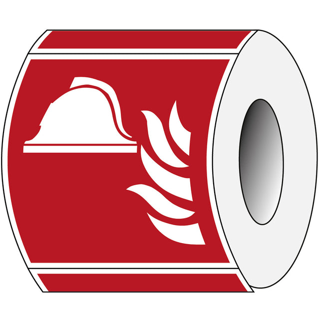 ISO Safety Sign  Collection of firefighting equipment