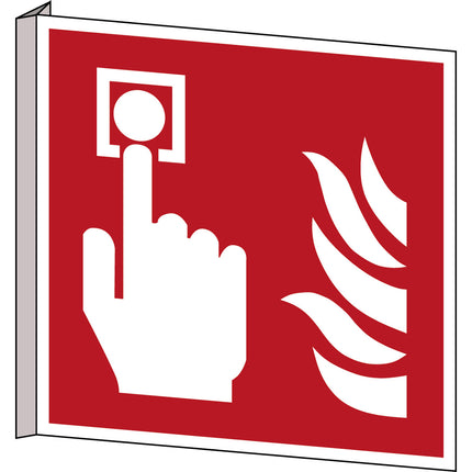 ISO Safety Sign  Fire alarm call point