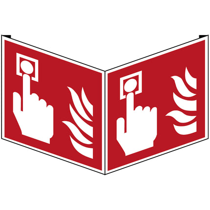 ISO Safety Sign  Fire alarm call point