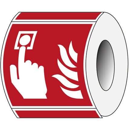 ISO Safety Sign  Fire alarm call point