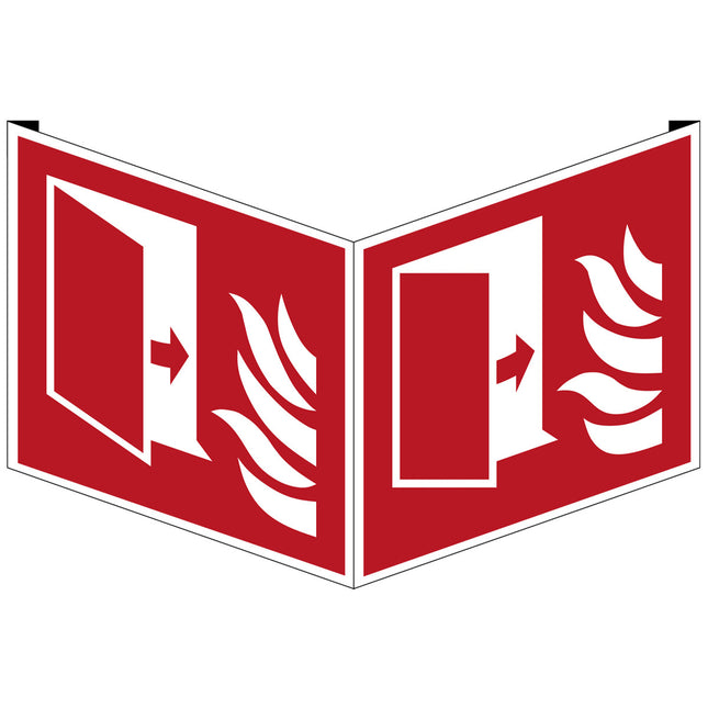 ISO Safety Sign  Fire protection door