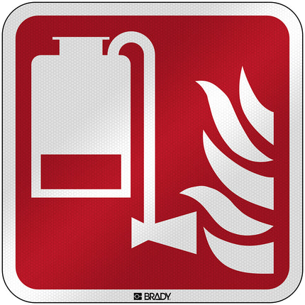 ISO Safety Sign  Portable foam applicator unit