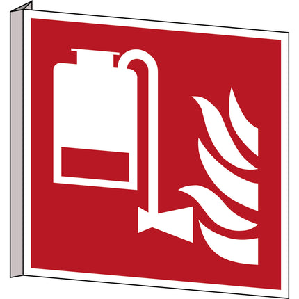 ISO Safety Sign  Portable foam applicator unit