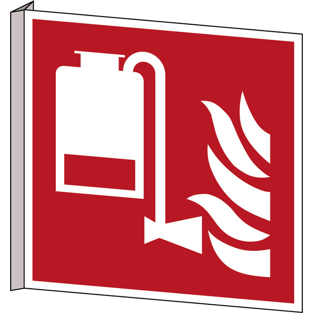 ISO Safety Sign  Portable foam applicator unit