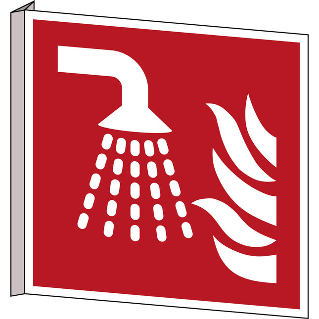 ISO Safety Sign  Water fog applicator