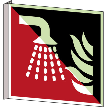 ISO Safety Sign  Water fog applicator